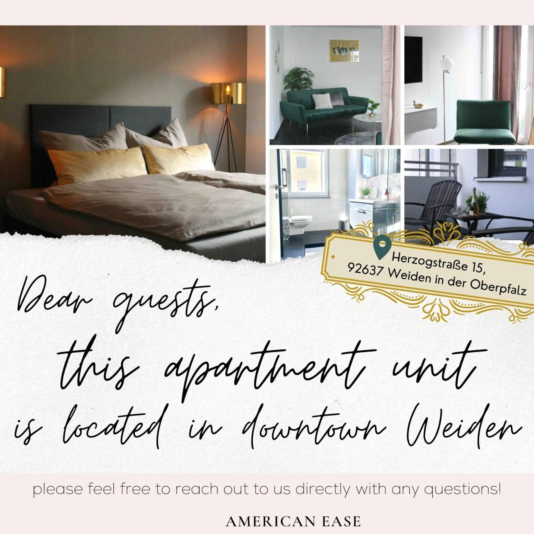 American Ease Apartments - Hahnbach, Vilseck, Weiden Ruang foto